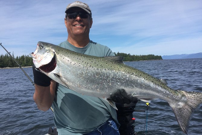 Private Fishing Charter in Ketchikan - Calm water, changing weather, and family comfort