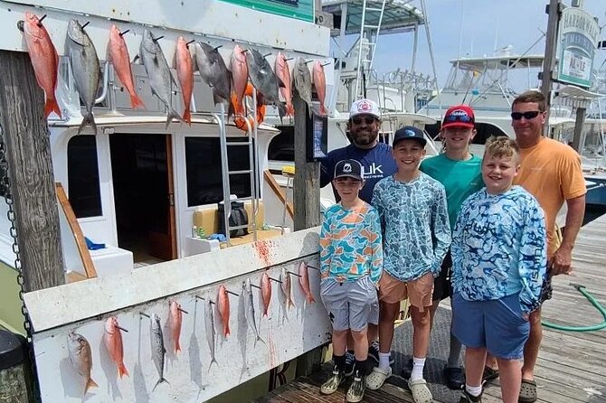 Private Fishing Charters from Destin Harbor - How the bottom fishing works