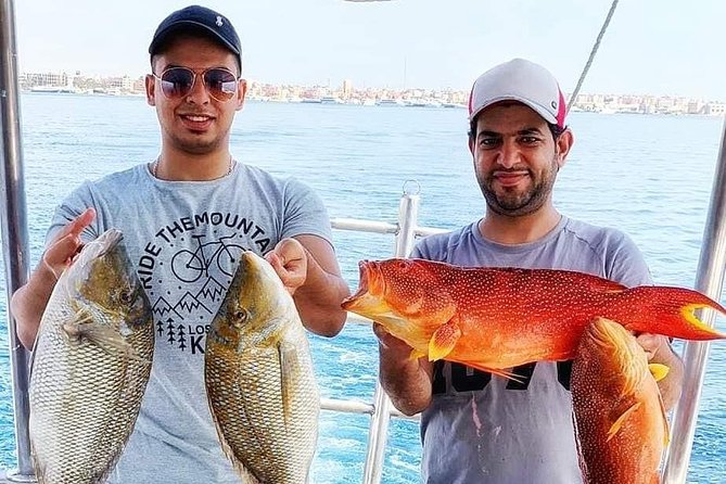 Private Fishing Full Day Boat with Equipment and Lunch - Hurghada - Leaving the marina at 9:00 am