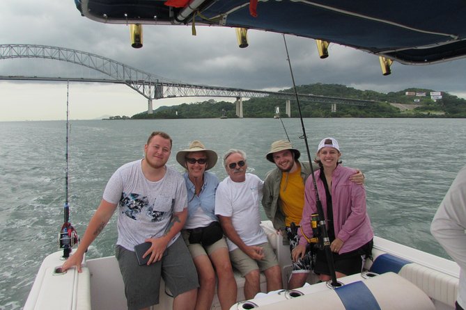 Private Fishing & Scenic Cruise – 27ft Proline | Panama Bay - Watching ships cross the Panama Canal