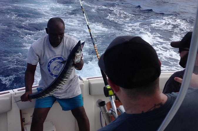 Private Fishing & Snorkel Charters in St Kitts and Nevis - Crossing to St Kitts for Snorkeling
