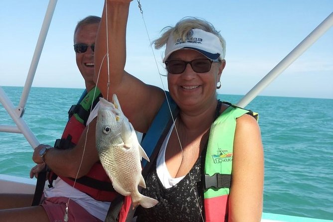 Private Fishing Tour from Isla Holbox (up to 6 pax) - Catching Fish Around Isla Holbox