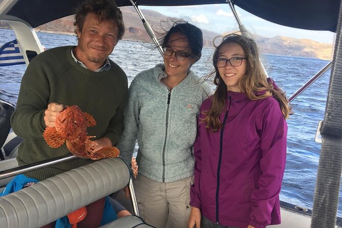 Private fishing trip Chania, Crete (price is per group) - Why families and first-time anglers fit this trip