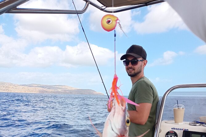 Private fishing trip Chania, Crete (price is per group) - The boat, crew, and small comforts