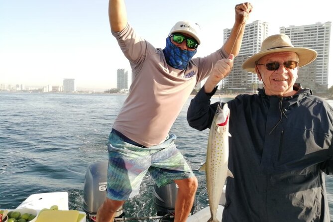 Private Inshore Fishing Adventure in Puerto Vallarta with Snacks - Fernando and the first mate