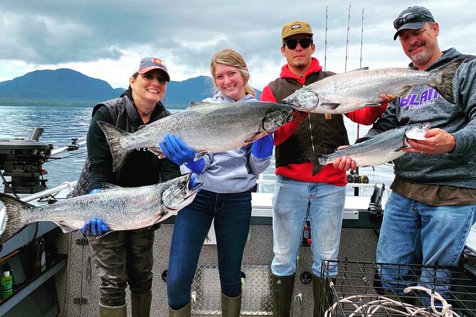 Private Ketchikan Fishing Combo & Whale Watching/ Wildlife 5 HR - A private boat makes the day easier