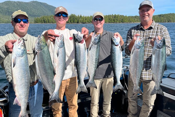 Private Ketchikan Fishing Combo & Whale Watching/ Wildlife 5 HR - Whales, sea lions, eagles, and Totem Poles