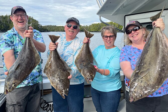Private Ketchikan Fishing Combo & Whale Watching/ Wildlife 5 HR - Halibut fishing brings the heavy action