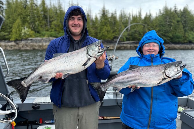 Private Ketchikan Wild Alaskan Salmon Fishing Trip - What can end up on the boat