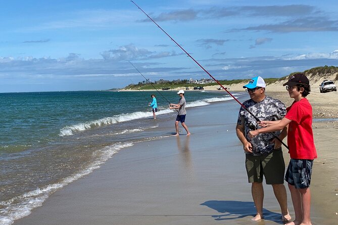Private Nantucket Beach Fishing Activity with a Guide - The guide makes the biggest difference