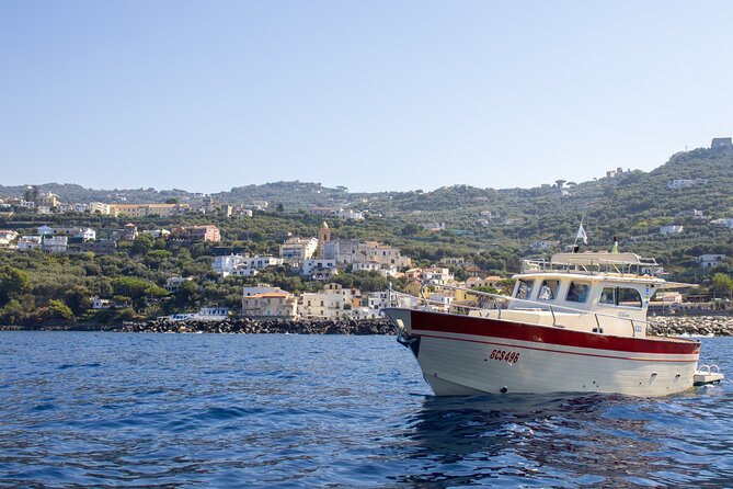 Private tour with fishing, tour of Capri and lunch on board - Lunch beside Punta Carena Lighthouse