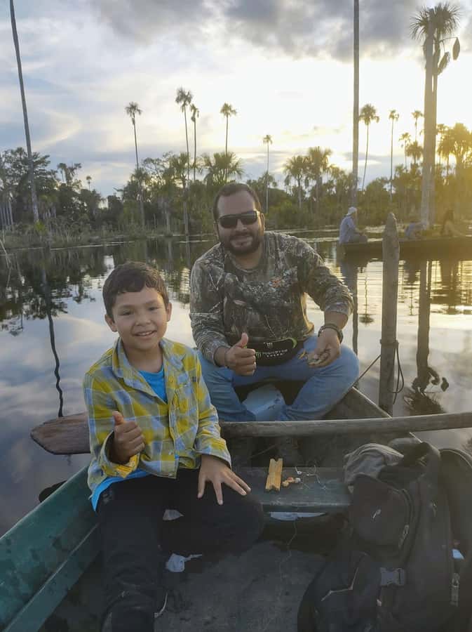 Puerto Maldonado: Lake Yacumama sunset and piranha fishing - The 20-minute ride from Puerto Maldonado