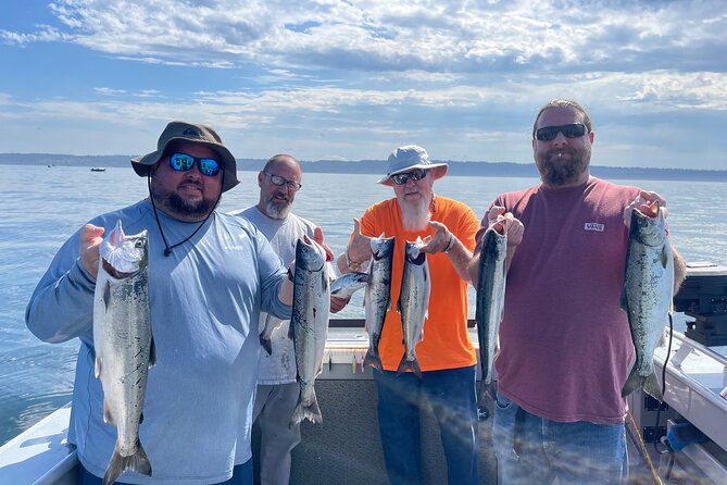 Puget Sound Fishing Charter - What is included for $275 per person