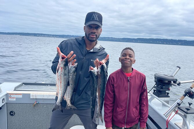 Puget Sound Fishing Charter - A good choice for families and mixed-skill groups
