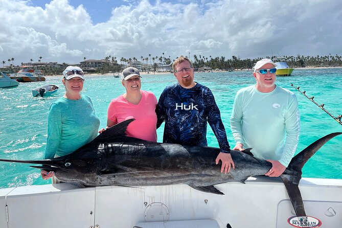 Punta Cana Private Fishing Charter on 39 Foot Boat with Bevarages - A 7:30 am pickup and an easy start