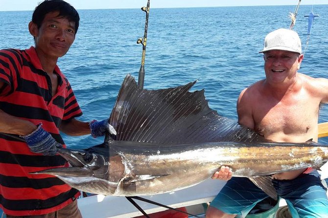 Racha Island Fishing Game From Phuket - Noon lunch, fruit, and time in the water