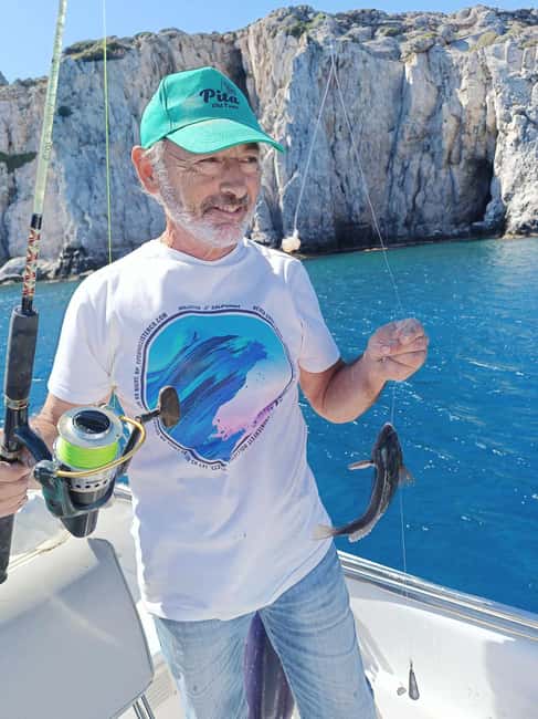 Rhodes: (4H/6H) Private Boat Fishing Trip with Equipment - What you might catch, and what you should expect