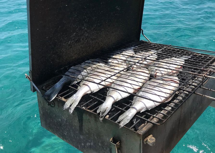 Rhodes: Fishing Boat Trip (Small Group, Food & Drinks incl.) - Swimming and relaxing when the rods are quiet