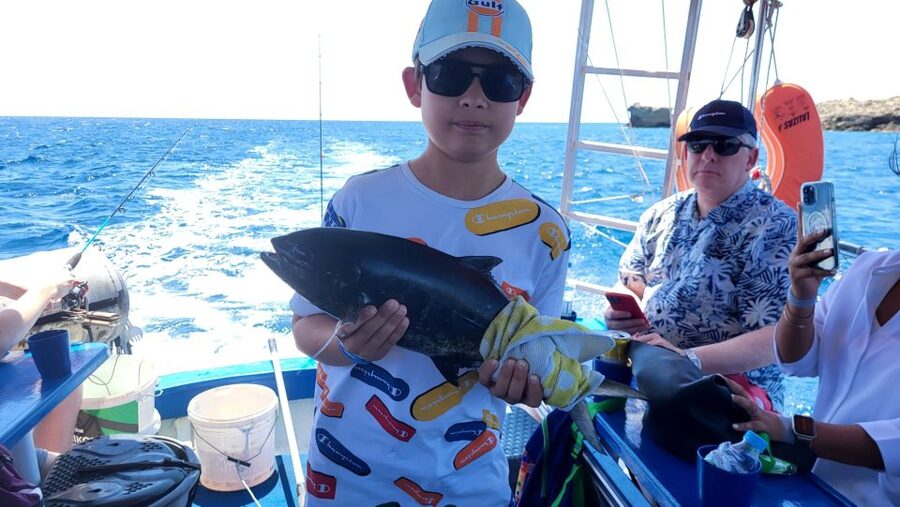 Rhodes: Fishing Trip, Snorkelling, BBQ, & Professional Guide - Who will get the most from this Rhodes boat trip
