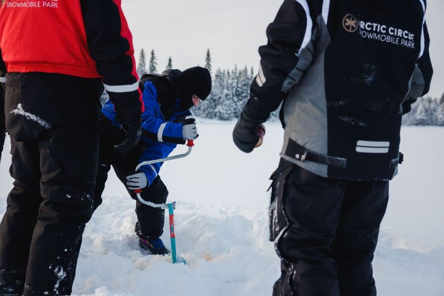 Rovaniemi: Arctic Circle Ice Fishing Experience - What the four hours feel like