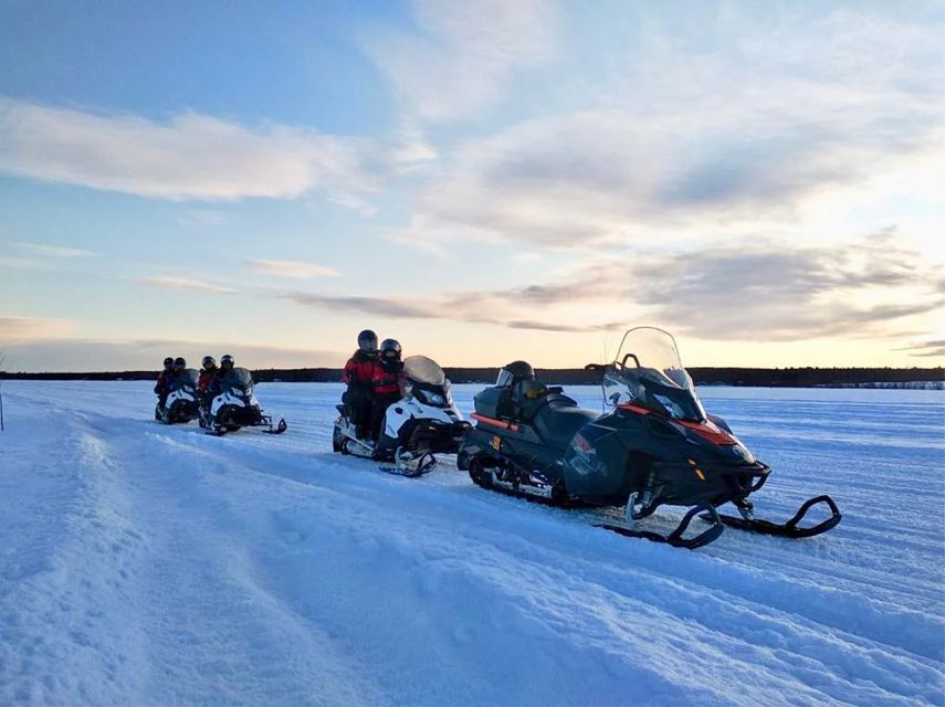 Rovaniemi: Half-Day Snowmobile & Ice Fishing Experience - A Lappish BBQ beside the fire