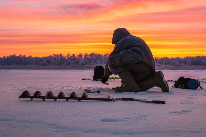 Rovaniemi: Ice Fishing from Private Lakefront Property & BBQ - The private property makes the setting feel personal