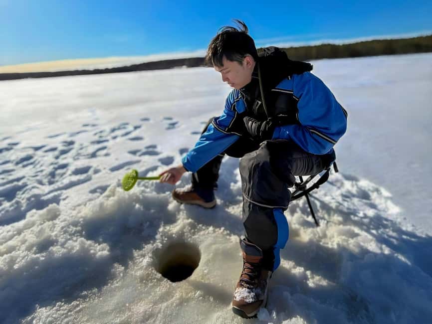 Rovaniemi: Ice Fishing from Private Lakefront Property & BBQ - Who will enjoy this experience most?