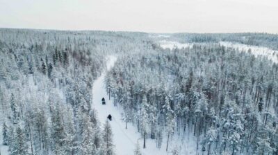 Ice Fishing & Snowmobile Safari Combo Day