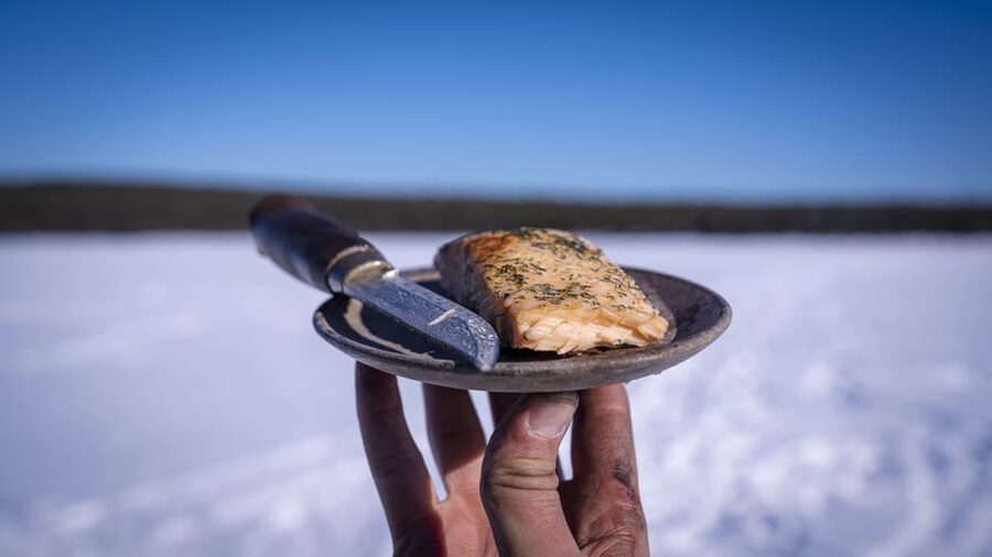 Rovaniemi: Quad Bike Ride and Ice Fishing - A six-hour Arctic Circle outing with two very different moods