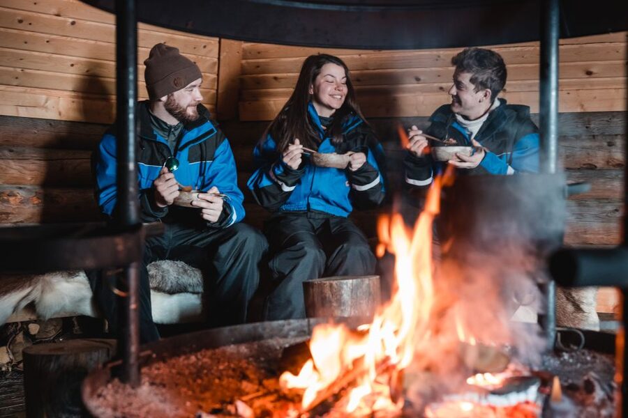 Rovaniemi: Snowmobile and Ice Fishing Adventure with Lunch - At a glance