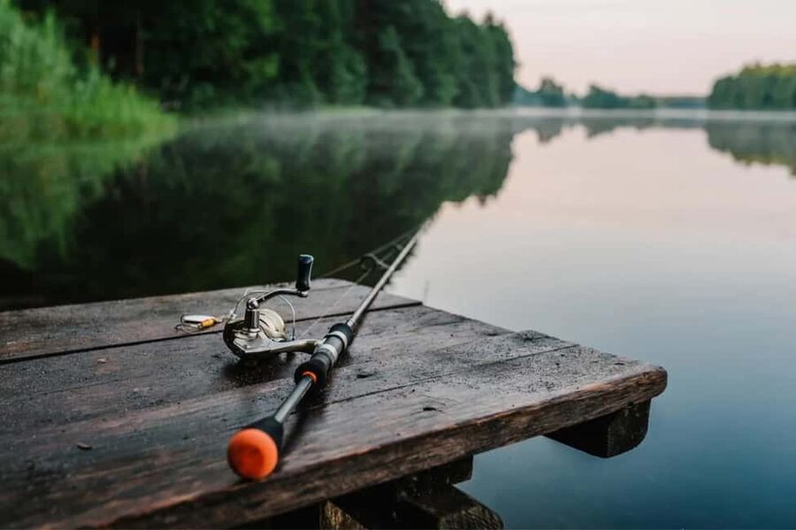 Rovaniemi: Summer & Autumn Fishing Tour in Lapland & BBQ - Pickup in Rovaniemi and the ride into the forest