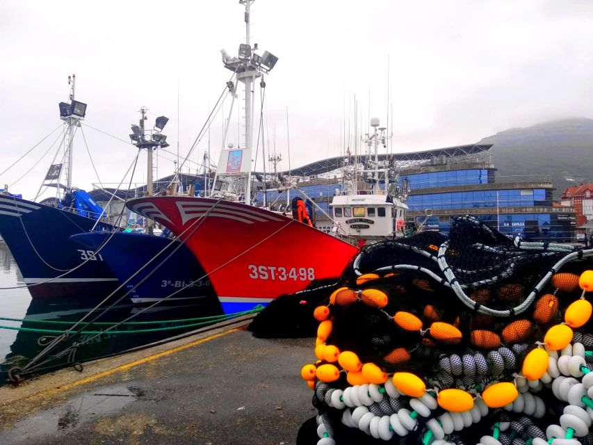 Santoña: Anchovy Art Gallery with Fishing Port and Market - Watching an anchovy being filleted