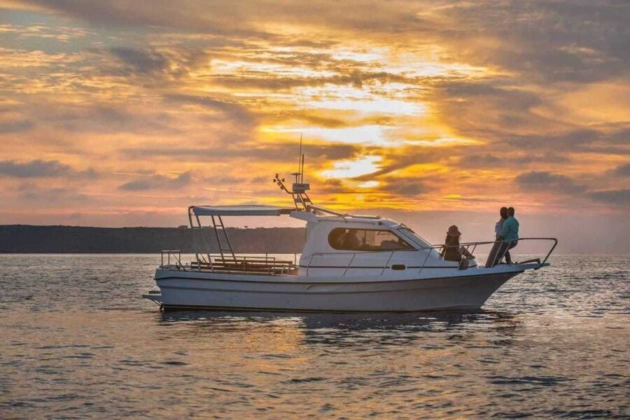 Santorini Private Cruise boat fishing tour - BBQ, Snorkeling - Setting out from Ormos Ammoudiou