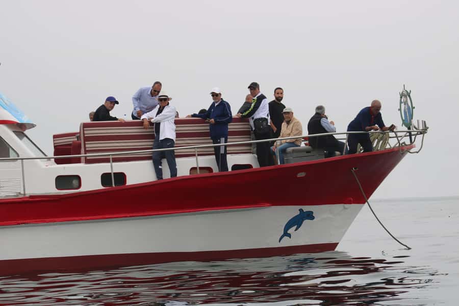 Sea excursion with BBQ, fishing, and swimming - The Bay of Agadir from the water