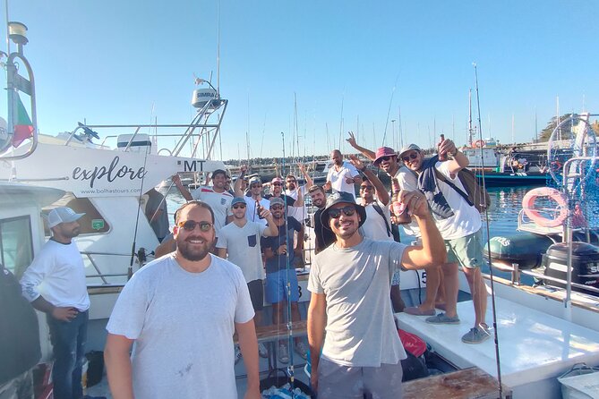 Sesimbra: All-inclusive Sport Fishing Tour - Cabo Espichel and the open-water setting