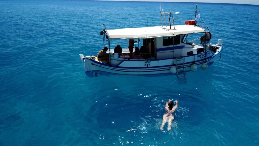 Sfakia fishing trip daytime - Marmara and Agios Pavlos for Swimming