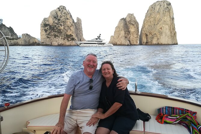 Shared trip with fishing and visit the beauty of Capri island - Capri’s caves and coastal sights