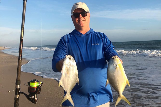 Shark and Fishing Ultimate Combo Beach Fishing Excursion 4 Hrs - What the four-hour beach session feels like