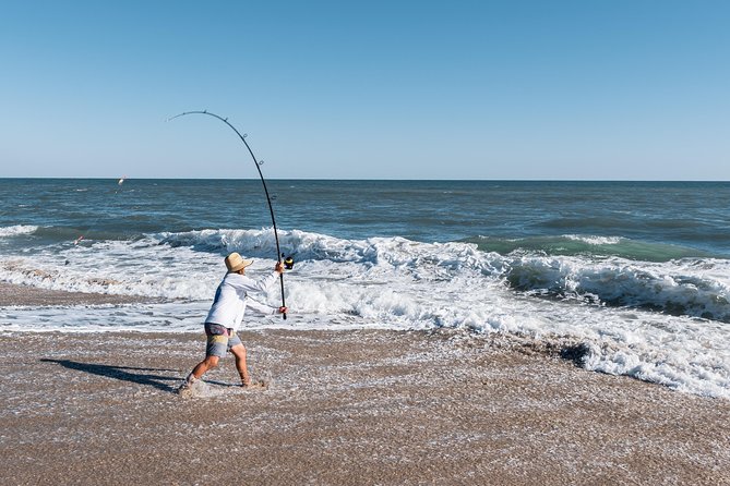 Shark and Fishing Ultimate Combo Beach Fishing Excursion 4 Hrs - Starting at Spessard Holland North Beach Park