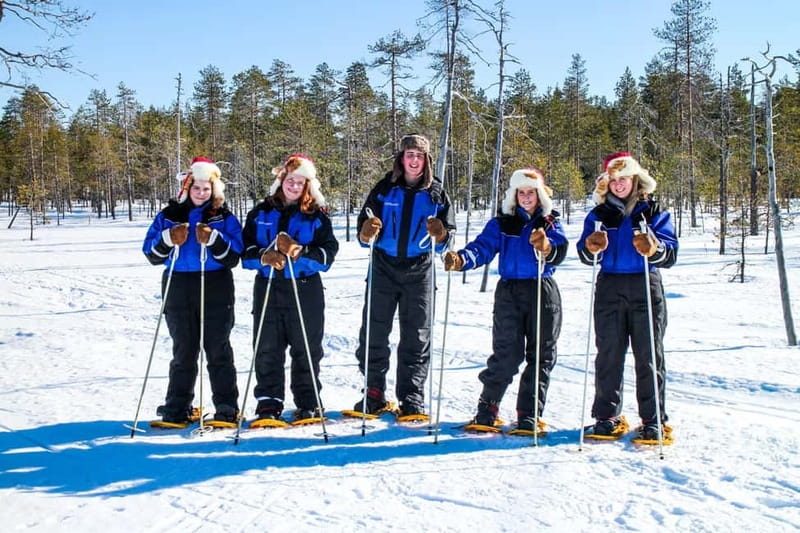 Snowshoe Trip for Ice Fishing in Saariselka - Key points at a glance