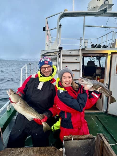 Tromsø: Fishing Sea Safari - Fishing the fjords with six rods