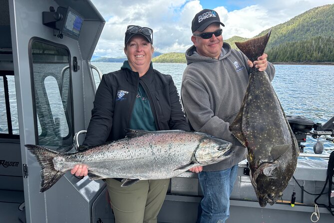 Ultimate Ketchikan Salmon and Halibut Fishing Adventure - A Private Boat Changes the Feel