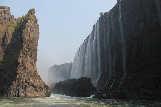 Victoria Falls Overnight Rafting, Camping, Fishing on the Zambezi - Breakfast before the climb back