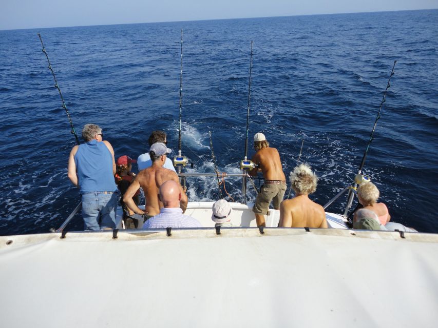 Vilamoura: Algarve Reef Fishing Boat Trip with Gear Included - Leaving Vilamoura Marina with rods ready