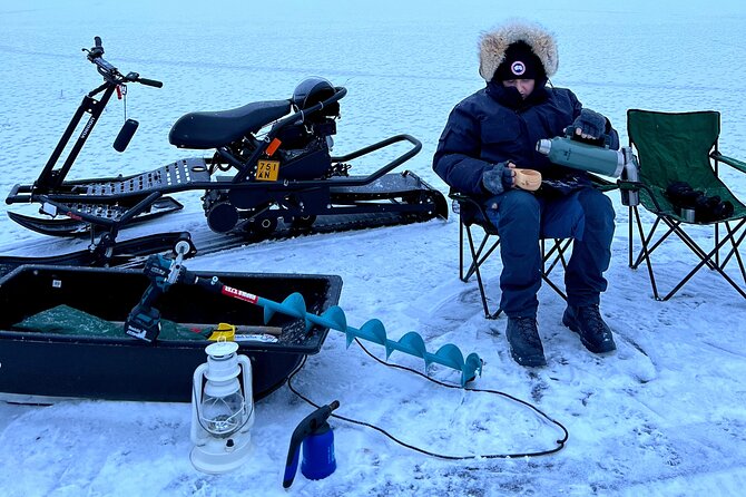 VIP Ice Fishing "ICEBREAKER" Lunch in Glass Igloo - Why the private format affects the value