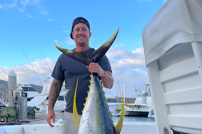 Waikiki Deep Sea Fishing Charter from Oahu - Diamond Head Crater from the sea