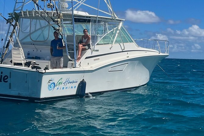 Waikiki Deep Sea Fishing Charter from Oahu - Waikiki Beach from offshore